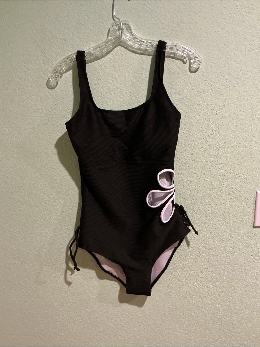Youth Black One-Piece Swimsuit